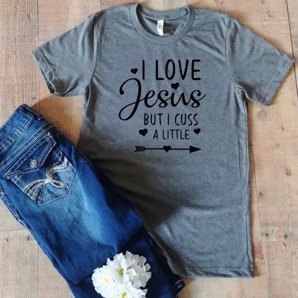 I love Jesus Custom T-shirt